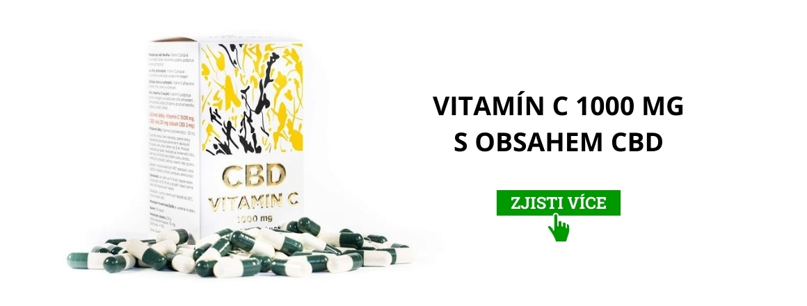 CBD Vitamín C 1000 mg Zdravá Tráva s.r.o